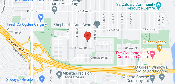 map of 7834 21A ST SE